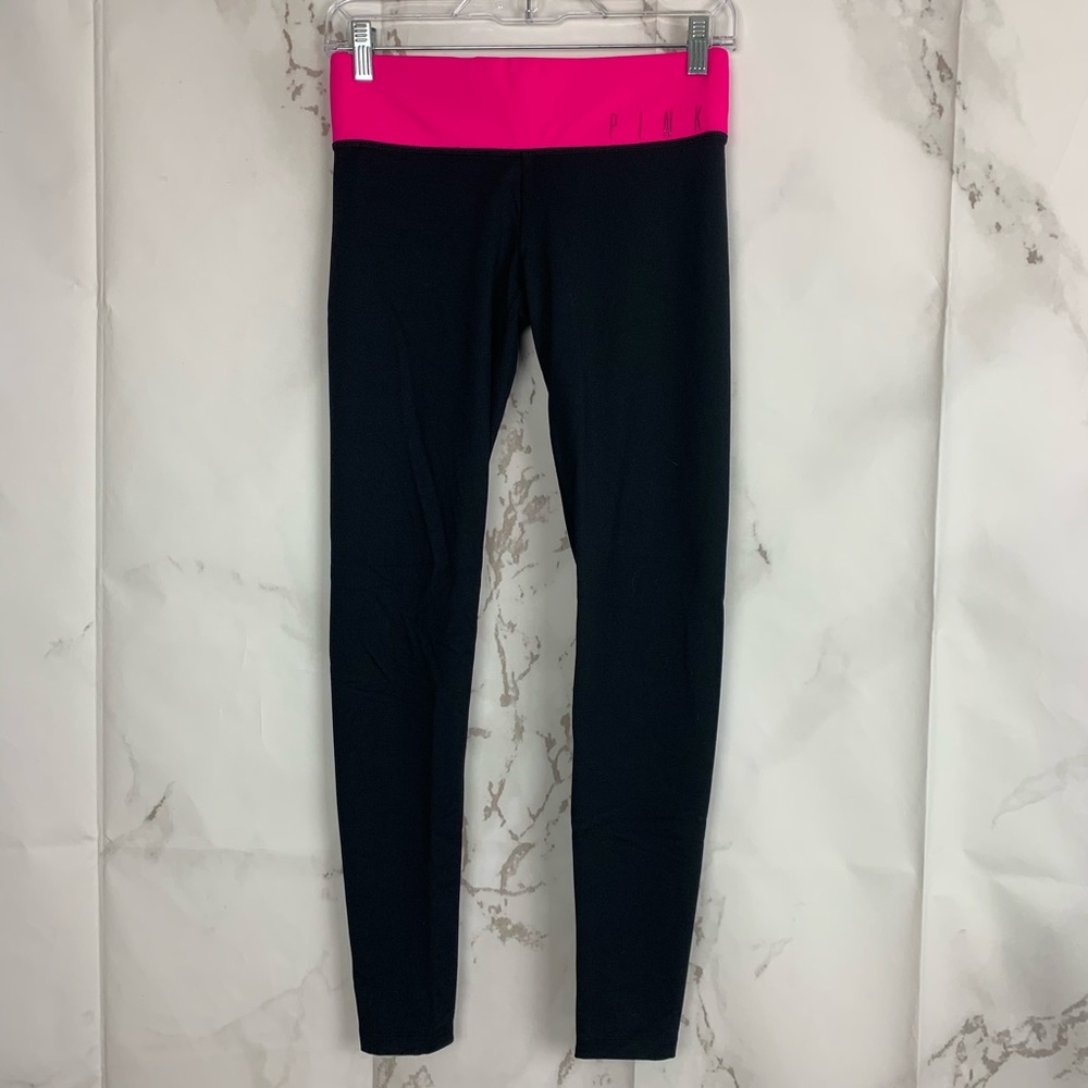 Pink Victoria’s Secret Pink Band Ankle Leggings